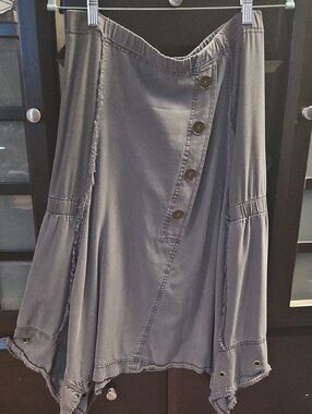 XCVI Women's Gray Skirt